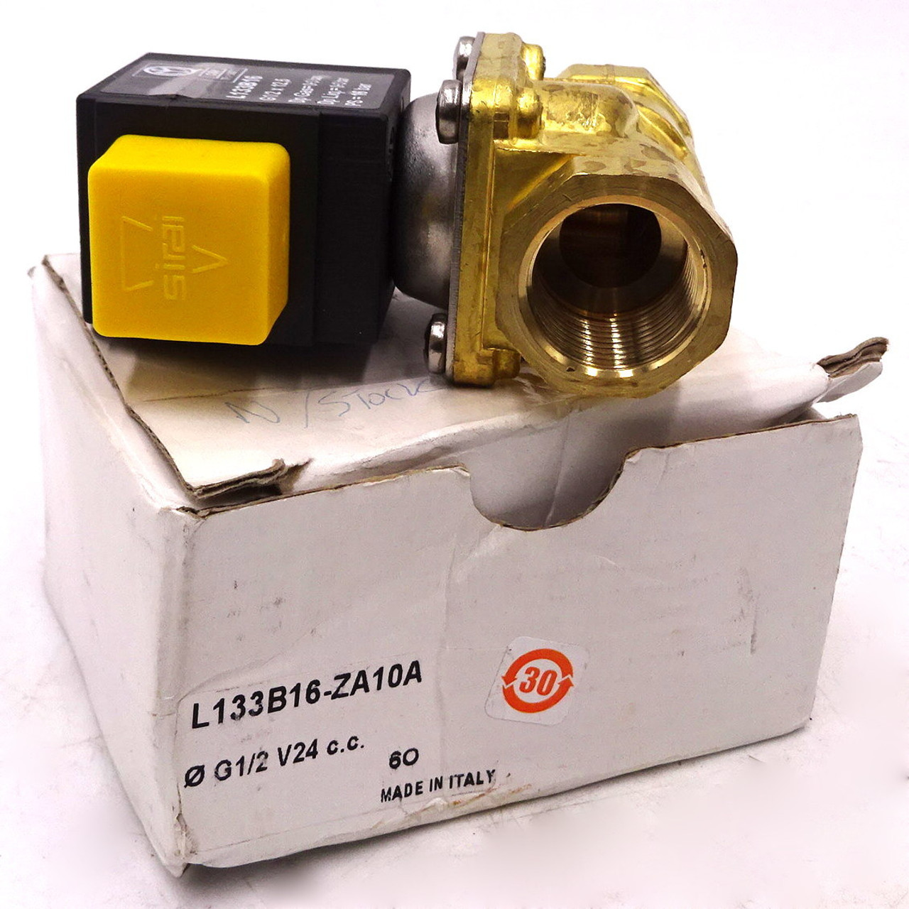 VALVULA 2/2 3/8", NC 0-10 BAR BUNA 240VAC