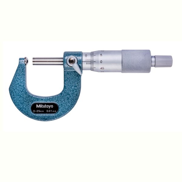 MICROMETRO EXT.PUNTA ESFERICA-PLANA 0-25mm/0.01mm