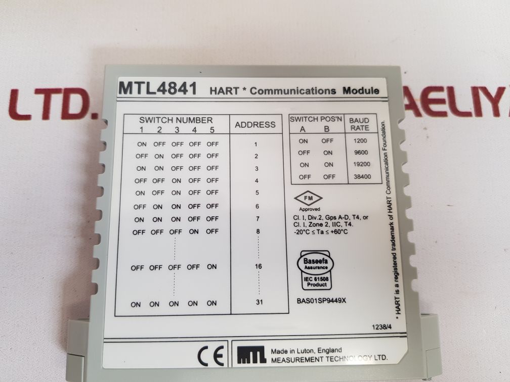 HART COMMUNICATION MODULE