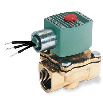 VALVULA USO GENERAL 2/2 NC 1/8"NPT BR CONECTOR DIN