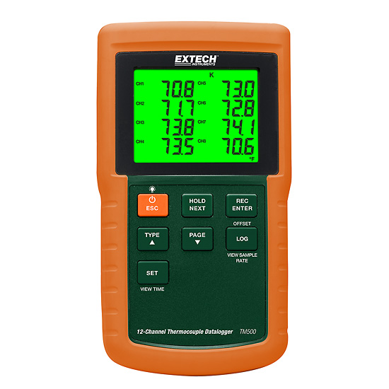 TERMOMETRO DE 12 CANALES