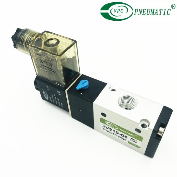 VALVULA ALTA PRESION 2/2 NC 1/4"NPT BR EP 10- 500 PSI