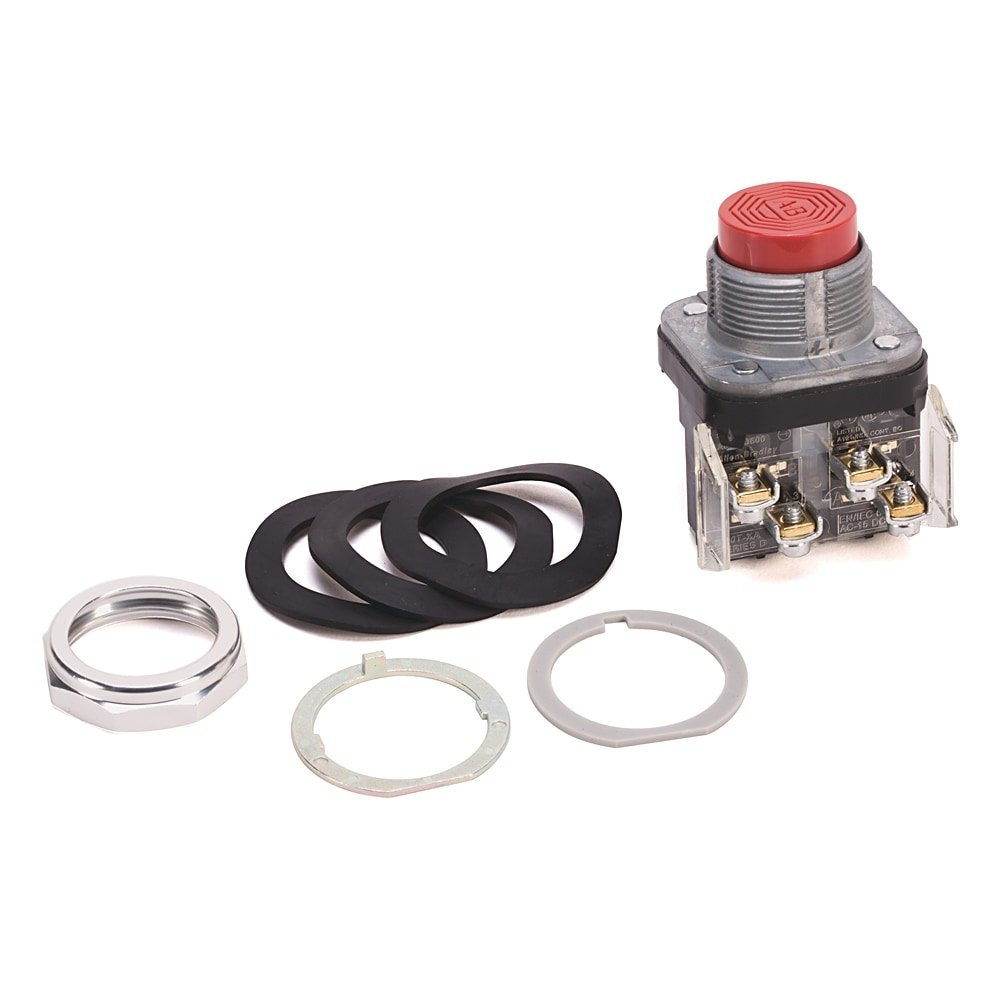 Push Button, Extended Hd, 1 NO-1 NC