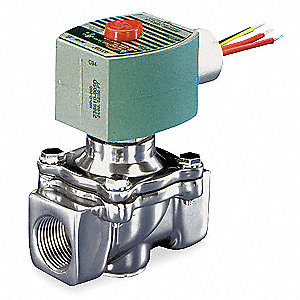 VALVULA SOLENOIDE DE 18/" NPT NC 2 VIAS