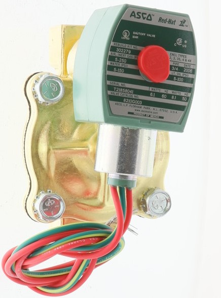 VALVULA USO GENERAL 2/2 NC 3/4" NPT BR