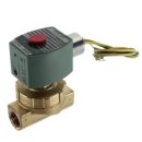 VALVULA USO VAPOR 2/2 NC 1/2" NPT 5-125 PSI BR