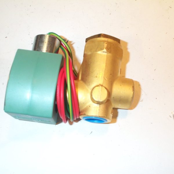 VALVULA ALTA PRESION 2/2 NC 1/2"NPT BR