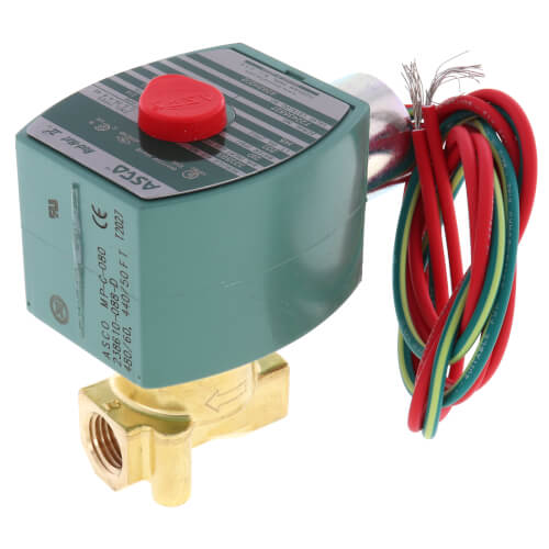 VALVULA USO GENERAL 2/2 NC 1/4"NPT BR