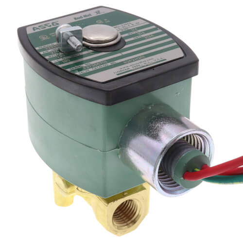 VALVULA USO GENERAL 2/2 NA 1/4"NPT BR