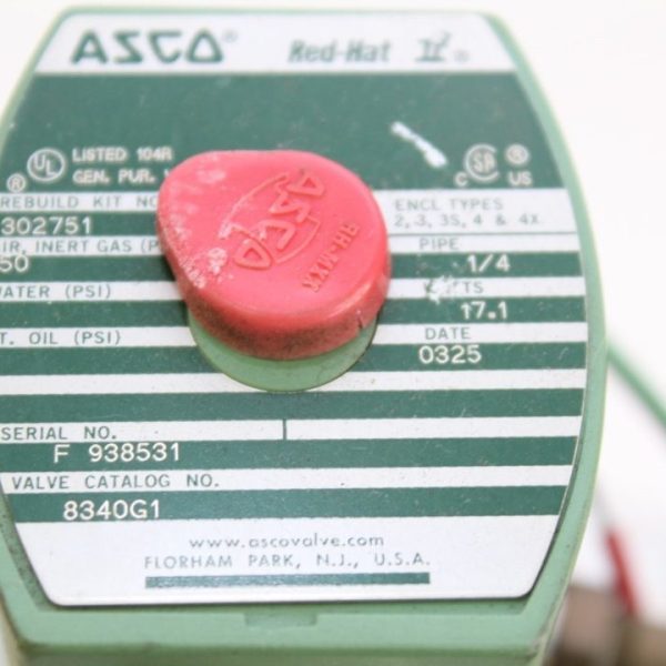 VALVULA SOLENOIDE ASCO