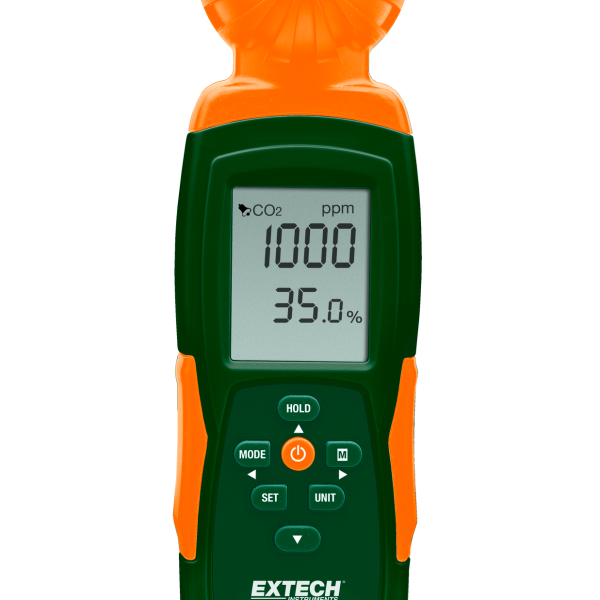 Medidor de calidad del aire interior// dióxido de carbono (Co2))