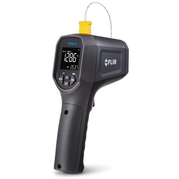 TERMOMÉTRO INFRARROJO -30 a 1300°C. ENTRADA TIPO K.