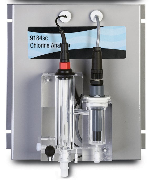 9184sc Free Chlorine (TFC) Amperometric Sensor with pH probe