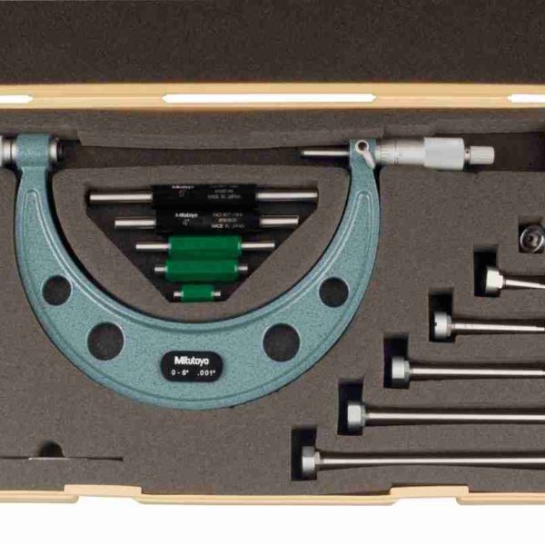 MICROMETRO DE EXTERIORES  0-6"/0.001"