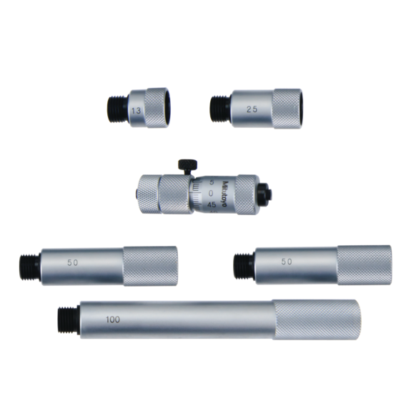 MICROMETRO INTERIORES CON VARILLAS EXTENSION 50-300mm/0.01mm