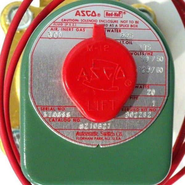 VALVULA USO GENERAL 2/2 NC 1" NPT 0-300 PSI BR