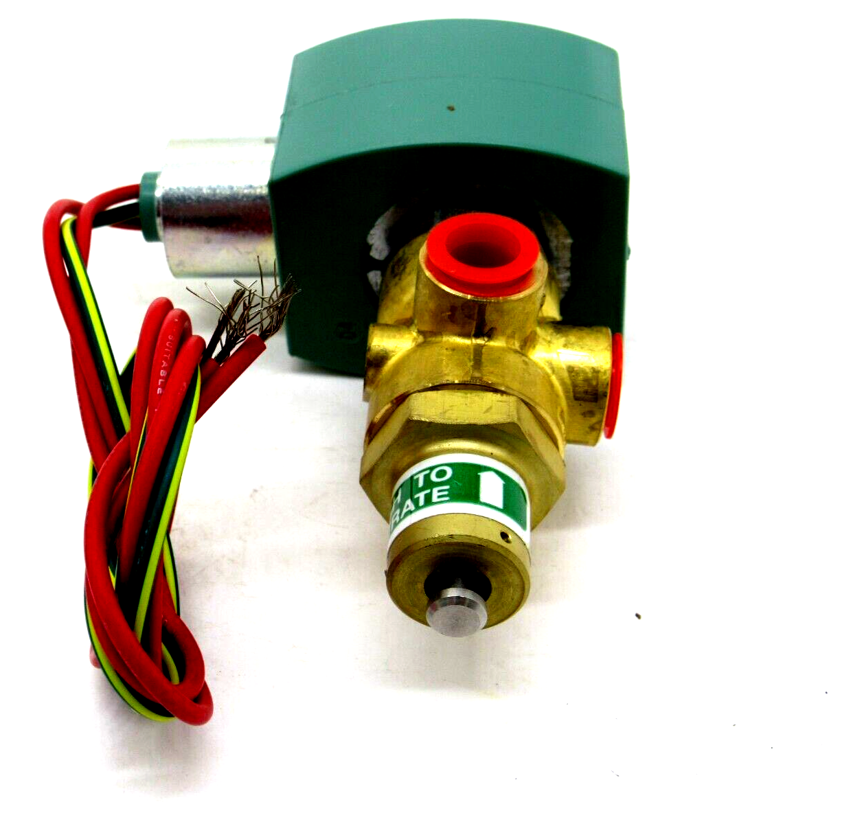 VALVULA USO GENERAL 3/2 NC 1/4"NPT BR MO