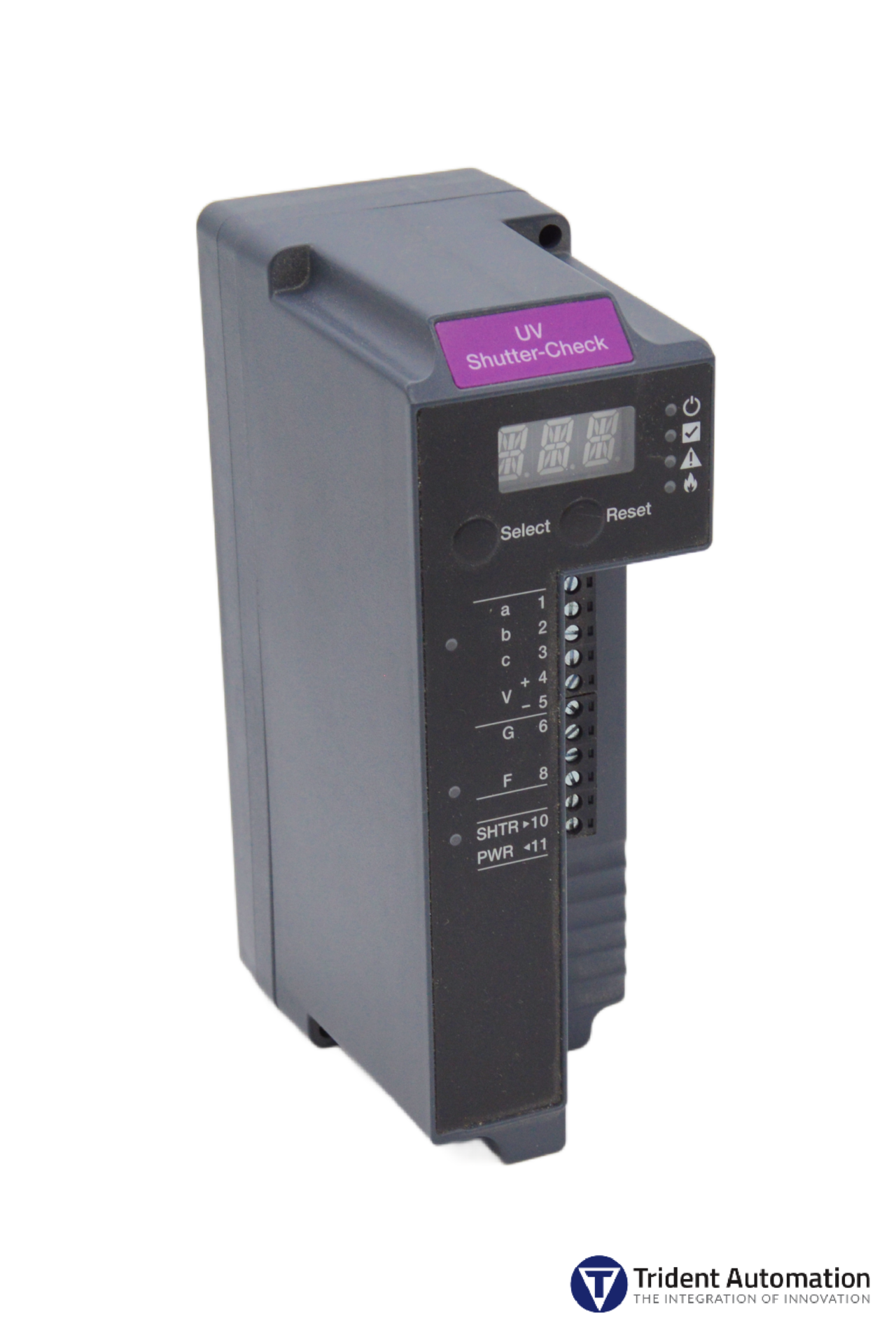 UV FLAME AMP WITH SHUTTER-CHECK