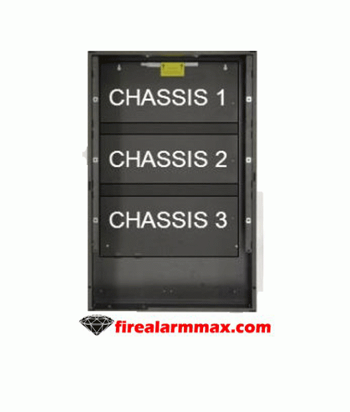 BACKBOX, 3 CHASSIS, BLACK