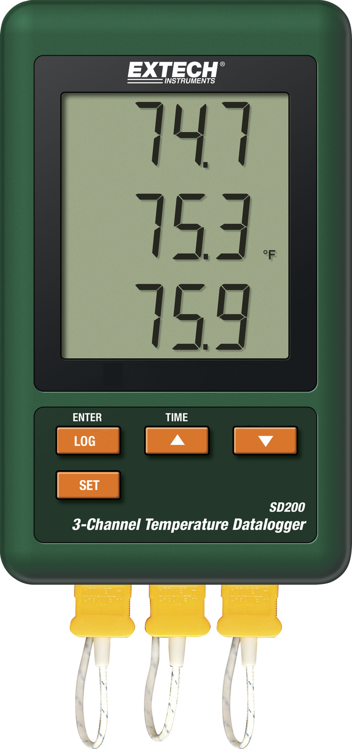 REGISTRADOR DE DATOS DE TEMPERATURA DE 3 CANALES