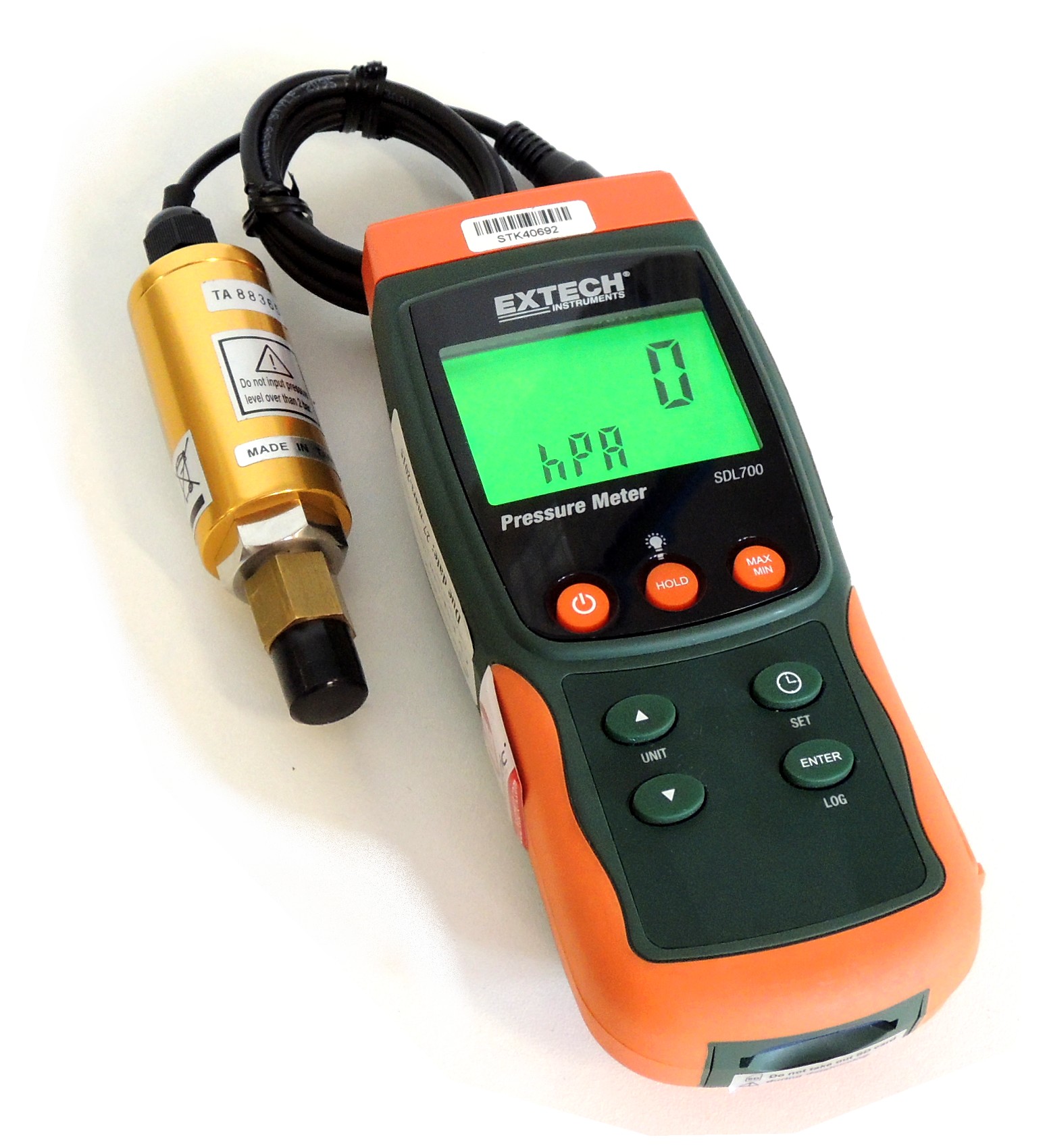 PRESSURE METER/DATALOGGER