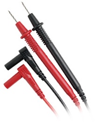 Conductores de prueba estándar con tapas de punta protectoras