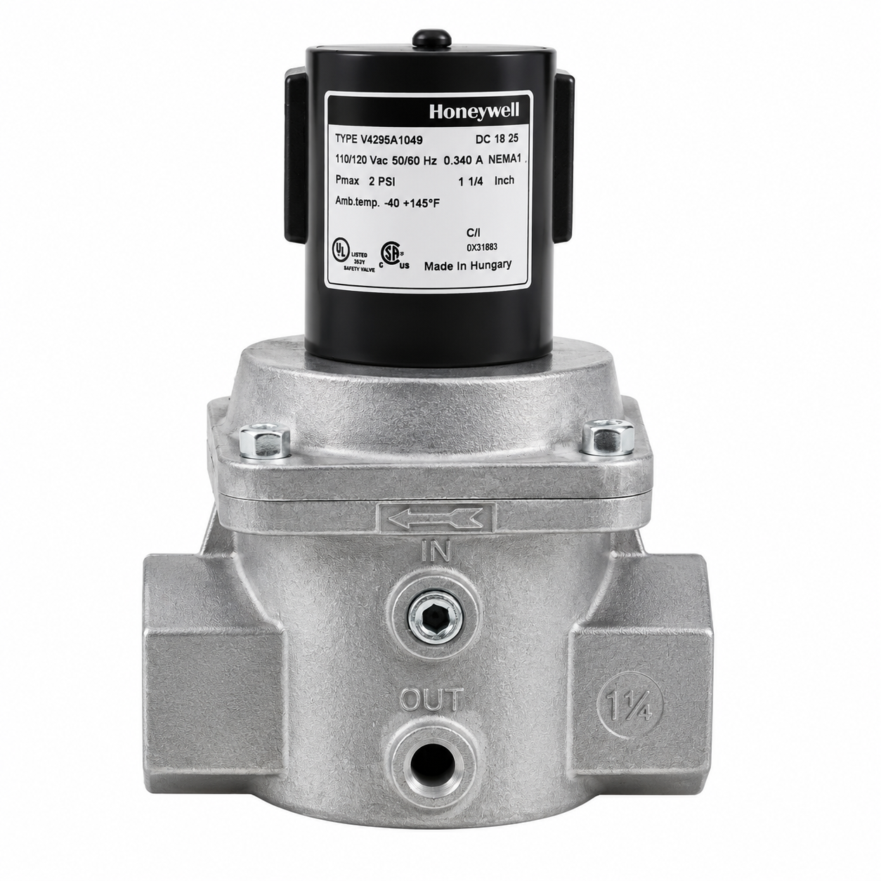 VALV. SOLENOIDE 1 1/4"NPT