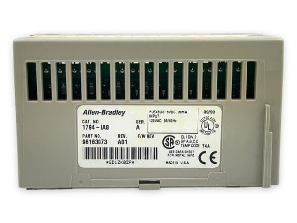 MÓDULO DE 8 E. A 110 VCA