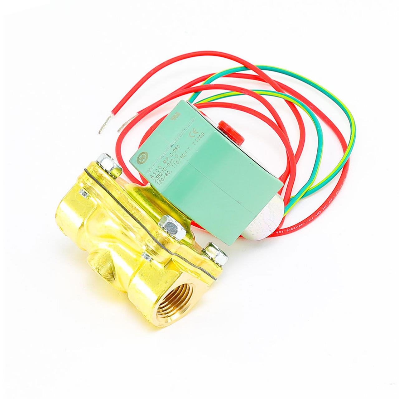 VALVULA USO GENERAL 2/2 NC 1/2" NPT 5-200 PSI BR J