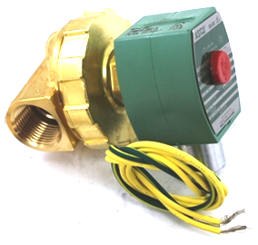 VALVULA USO VAPOR 2/2 NC 3/4"NPT 5-125 PSI BR