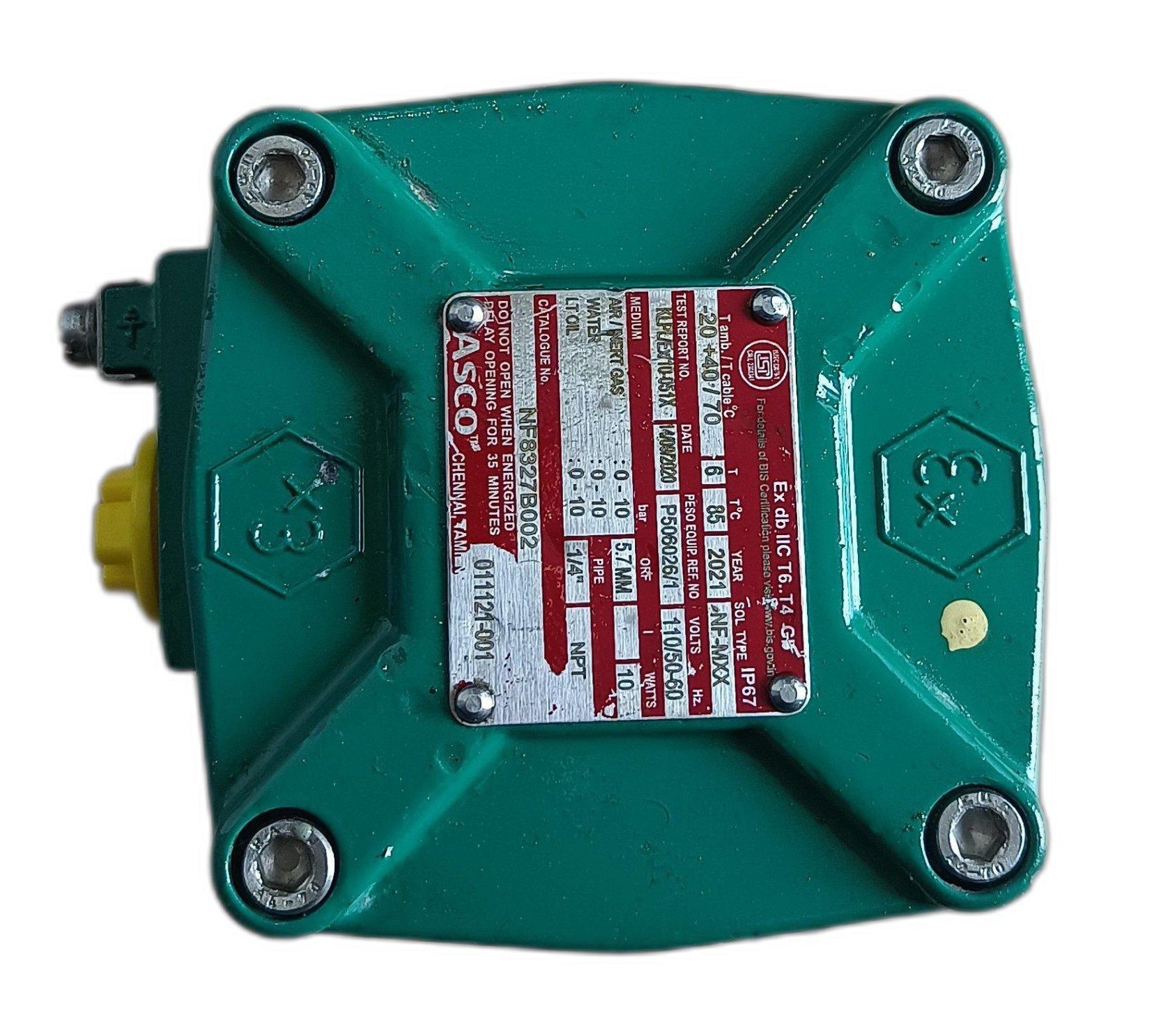 VALVULA USO GENERAL 2/2 NC 1/8" NPT SS