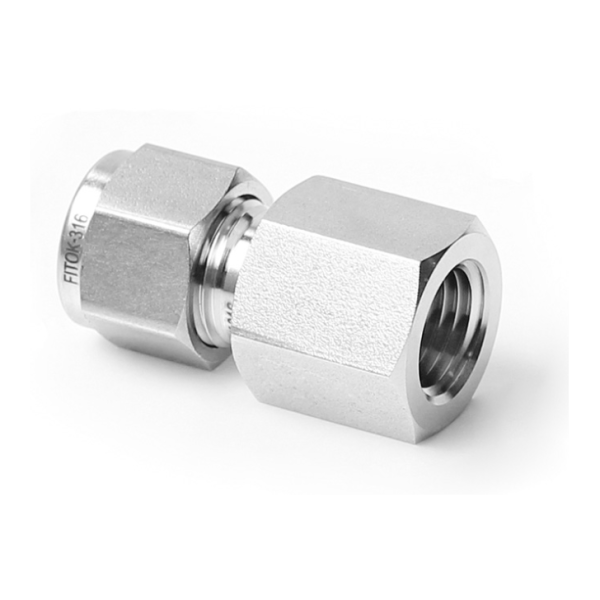 CONECTOR HEMBRA 1/4-3/8 SS