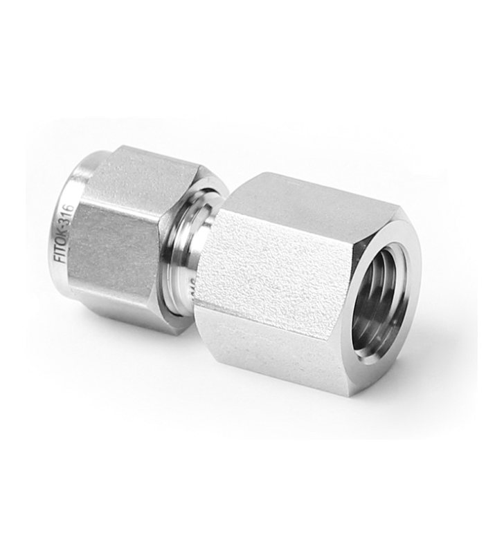 CONECTOR HEMBRA 1/4-3/8 SS