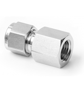 CONECTOR HEMBRA 3/8-1/4 SS