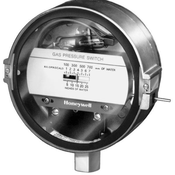 SWITCH PRESION ADITIVO MANUAL RESET 1-26" H 2 O