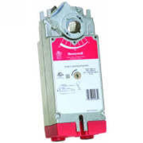 Floating or (0)2-10 Vdc actuator with 175 lb-in spring return and 2 auxiliary switches