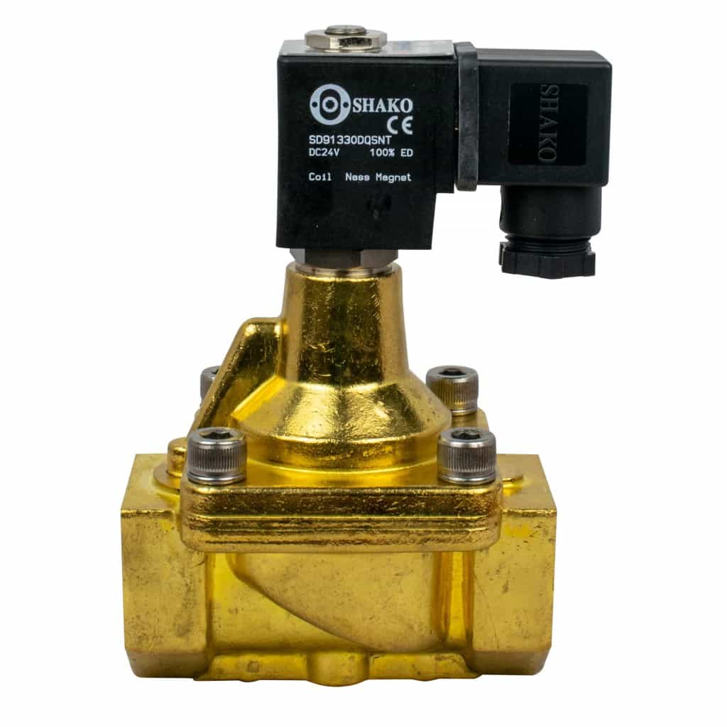 VALVULA USO VAPOR 2/2 NC 2" NPT 5-125 PSI BR