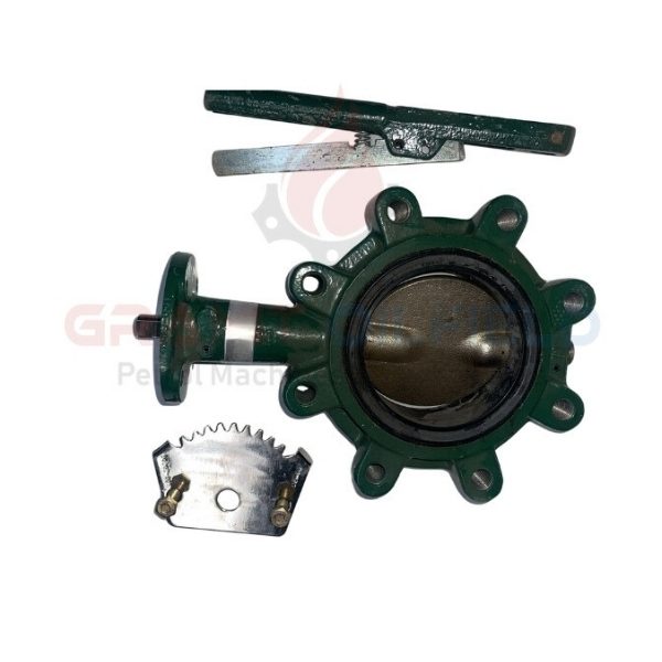 VALVE, BUTTERFLY, RESILIENT SEATED, 12 IN 200 PSI WAFFER CAST IRON/ALUM BRONZ BUNA N - HAND WHEEL