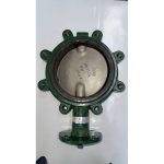 VALVE BUTTERFLY 8"  200 PSI WAFFER CAST IRON/316 SS BUNA N - HAND WHEEL
