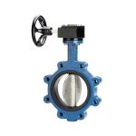 VALVE, BUTTERFLY, RESILIENT SEATED, 12 IN 200 PSI LUG DUCTILE IRON/ALUM BROZ BUNA N - HAND WHEEL