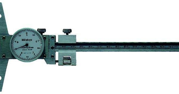 CALIBRADOR DE PROFUNDIDAD CON RELOJ 0-150mm/0.05mm