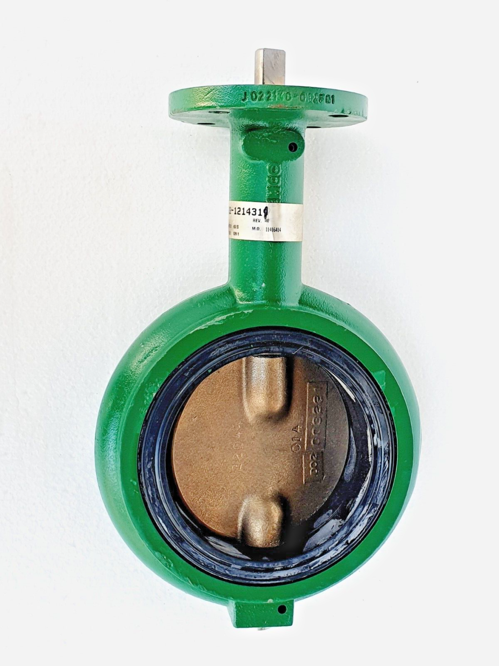 VALVE, BUTTERFLY, RESILIENT SEATED, 4 IN 200 PSI WAFFER CAST IRON/ALUM BROZ BUNA N - LOCKING