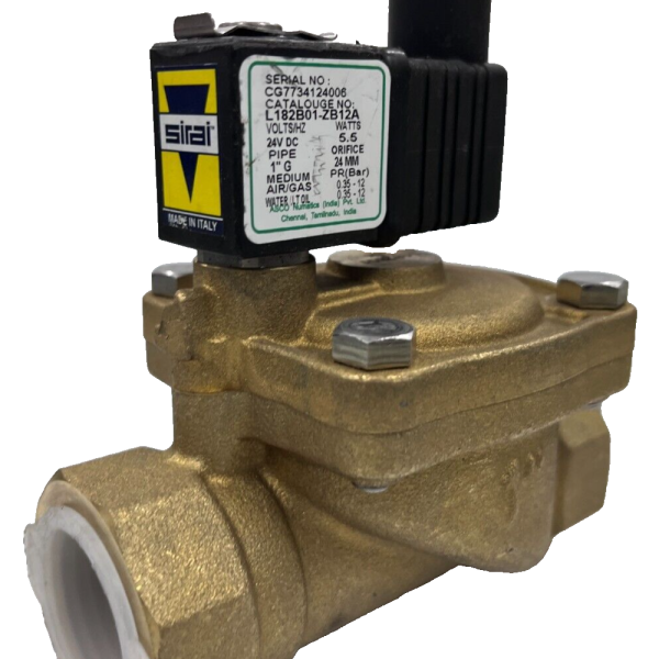 VALVULA 2/2 NC USO GENERAL ACERO INOXIBLE 3/8