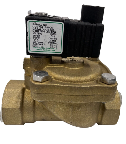 VALVULA 2/2 NC USO GENERAL ACERO INOXIDABLE 3/8