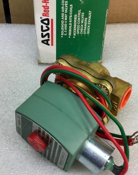 VALVULA USO GENERAL 2/2 NC 1/2" NPT BR