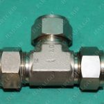 TE UNION HORIZ. NO  ROSCADO 1/8" SS