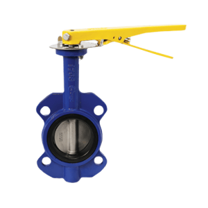 VALVE, BUTTERFLY, RESILIENT SEATED, 12 IN 200 PSI WAFFER CAST IRON/DUCTILE IRON BUNA N - HAND WHEEL