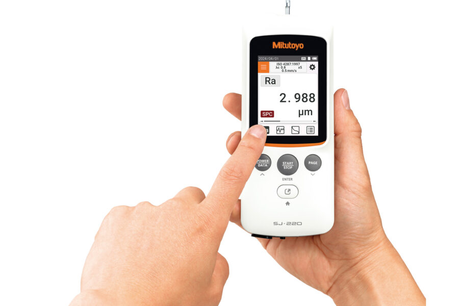 RUGOSÍMETRO PORTATIL DE PANTALLA TÁCTIL SJ-220