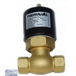 VALVULA USO VAPOR 2/2 NC 3/8" NPT 5-125 PSI BR
