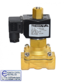 VALVULA USO GENERAL 2/2 NC 1/4"NPT 0-65 PSI BR